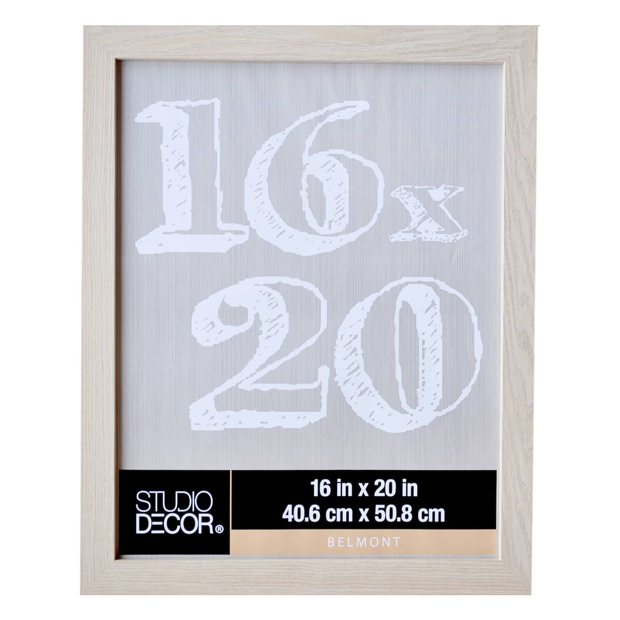 16" x 20" Blonde Belmont Frame by Studio Décor®